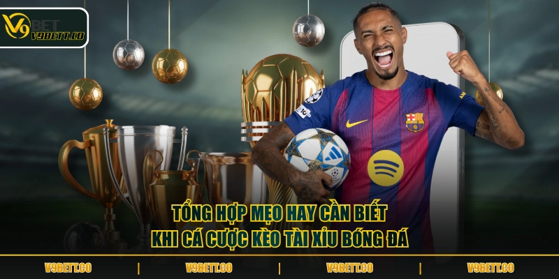 Tổng hợp mẹo hay cần biết khi cá cược kèo Tài Xỉu bóng đá