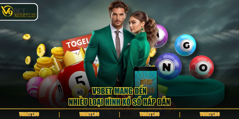 V9BET mang đến nhiều loại hình xổ số hấp dẫn